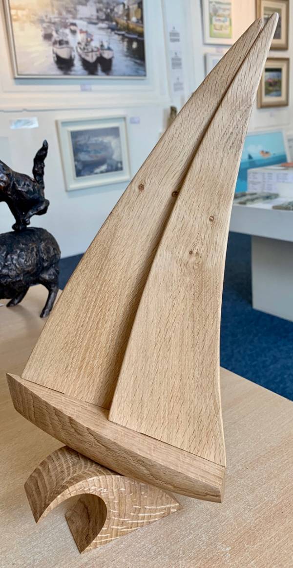 - a Sculpture by Kevin Longstaff, measuring 33 x 15 cm (H x W) £95